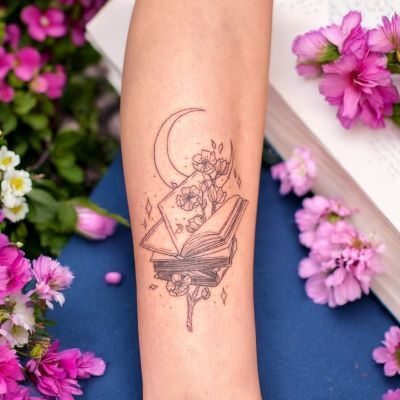 testtetoválás 10x15 cm -ig